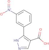 3-(3-Nitrophenyl)-1H-pyrazole-4-carboxylic acid