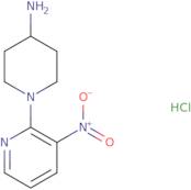 1-(3-Nitropyridin-2-yl)piperidin-4-amine dihydrochloride