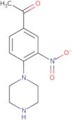 1-(3-Nitro-4-piperazin-1-ylphenyl)ethanone dihydrochloride
