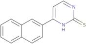 4-(2-Naphthyl)pyrimidine-2(1H)-thione