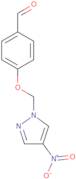 4-[(4-Nitro-1H-pyrazol-1-yl)methoxy]benzaldehyde