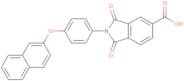 2-[4-(2-Naphthyloxy)phenyl]-1,3-dioxoisoindoline-5-carboxylic acid