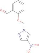 2-[(4-Nitro-1H-pyrazol-1-yl)methoxy]benzaldehyde