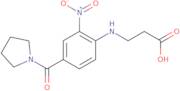 N-[2-Nitro-4-(pyrrolidin-1-ylcarbonyl)phenyl]-β-alanine