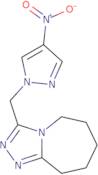 3-[(4-Nitro-1H-pyrazol-1-yl)methyl]-6,7,8,9-tetrahydro-5H-[1,2,4]triazolo[4,3-a]azepine