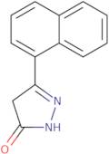 5-(1-Naphthyl)-2,4-dihydro-3H-pyrazol-3-one