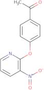 1-{4-[(3-Nitropyridin-2-yl)oxy]phenyl}ethanone