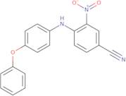 3-Nitro-4-[(4-phenoxyphenyl)amino]benzonitrile