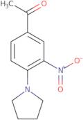 1-(3-Nitro-4-pyrrolidin-1-ylphenyl)ethanone