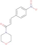4-[(2E)-3-(4-Nitrophenyl)prop-2-enoyl]morpholine