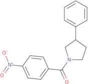 1-(4-Nitrobenzoyl)-3-phenylpyrrolidine