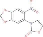3-(6-Nitro-1,3-benzodioxol-5-yl)-1,3-oxazolidin-2-one