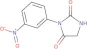 3-(3-Nitrophenyl)imidazolidine-2,4-dione