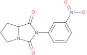 2-(3-Nitrophenyl)tetrahydro-1H-pyrrolo[1,2-c]imidazole-1,3(2H)-dione