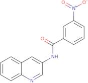 3-Nitro-N-quinolin-3-ylbenzamide