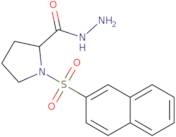 1-(2-Naphthylsulfonyl)pyrrolidine-2-carbohydrazide