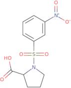 1-[(3-Nitrophenyl)sulfonyl]proline