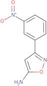 3-(3-Nitrophenyl)isoxazol-5-amine