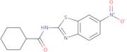 N-(6-Nitrobenzo[d]thiazol-2-yl) cyclohexane carboxamide