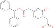 Nb-N-(benzhydryloxycarbonyl)cytosine)-1-acetic acid