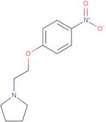 1-[2-(4-Nitrophenoxy)ethyl]pyrrolidine