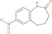 7-Nitro-1,3,4,5-tetrahydro-benzo[b]azepin-2-one