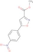 3-(4-Nitro-phenyl)-isoxazole-5-carboxylic acid methylester