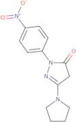 1-(p-Nitrophenyl)-3-(1-pyrrolidino)-5-pyrazolone