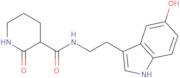 N-[2-(5-hydroxy-1H-indol-3-yl)ethyl]-2-oxopiperidine-3-carboxamide