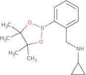 2-(N-Cyclopropylaminomethyl)phenylboronic acid, pinacol ester