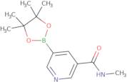 5-(N-Methylcarbamoyl)pyridine-3-boronic acid, pinacol ester