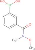 3-(N,O-Dimethylhydroxylaminocarbonyl)phenylboronic acid