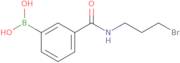 N-(3-Bromopropyl) 3-boronobenzamide