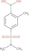 4-(N,N-Dimethylsulfamoyl)-2-methylphenylboronic acid