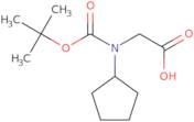 N-Boc-N-cyclopentylaminoacetic acid