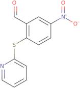 5-Nitro-2-(2'-pyridinethio)benzaldehyde