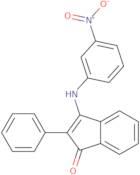 3-((3-Nitrophenyl)amino)-2-phenylinden-1-one