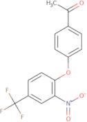 1-(4-(2-Nitro-4-(trifluoromethyl)phenoxy)phenyl)ethan-1-one