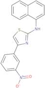 N-1-Naphthalenyl-4-(3-nitrophenyl)-2-thiazolamine