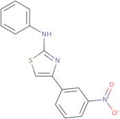 4-(3-Nitrophenyl)-N-phenyl-2-thiazolamine