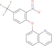 2-Nitro-1-(8-quinolyloxy)-4-(trifluoromethyl)benzene