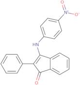 3-((4-Nitrophenyl)amino)-2-phenylinden-1-one