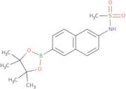 N-(6-(4,4,5,5-Tetramethyl-1,3,2-dioxaborolan-2-yl)naphthalen-2-yl)methanesulfonamide