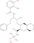 Nelfinavir hydroxy-tert-butylamide