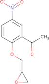 5-Nitro-2-(oxiranylmethoxy)acetophenone