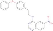 6-Nitro-4-(4-phenoxyphenylethylamino)quinazoline