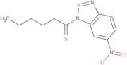 1-(6-Nitrobenzotriazol-1-yl)hexane-1-thione