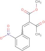 2-(2-Nitrobenzylidene)-3-oxobutanoic acid, methyl ester