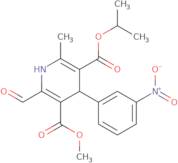 4-(3-Nitrophenyl)-2-formyl-6-methyl-1,4-dihydropyridine-3,5-dicarboxylic acid 5-isopropyl ester 3-…