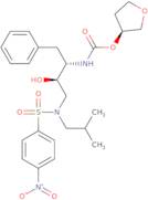 [(1S,2R)-3-[[(4-Nitrophenyl)sulfonyl](2-methylpropyl)amino]-2-hydroxy-1-phenylmethyl)propyl]carbamic acid, (3S)-tetrahydro-3-furanyl ester